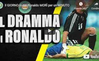 Calcio: fenomeno ronaldo brasile video calcio