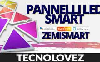 [Zemismart] Pannelli LED Smart Modulari Triangolari - Compatibili Con Google Home e Amazon Alexa