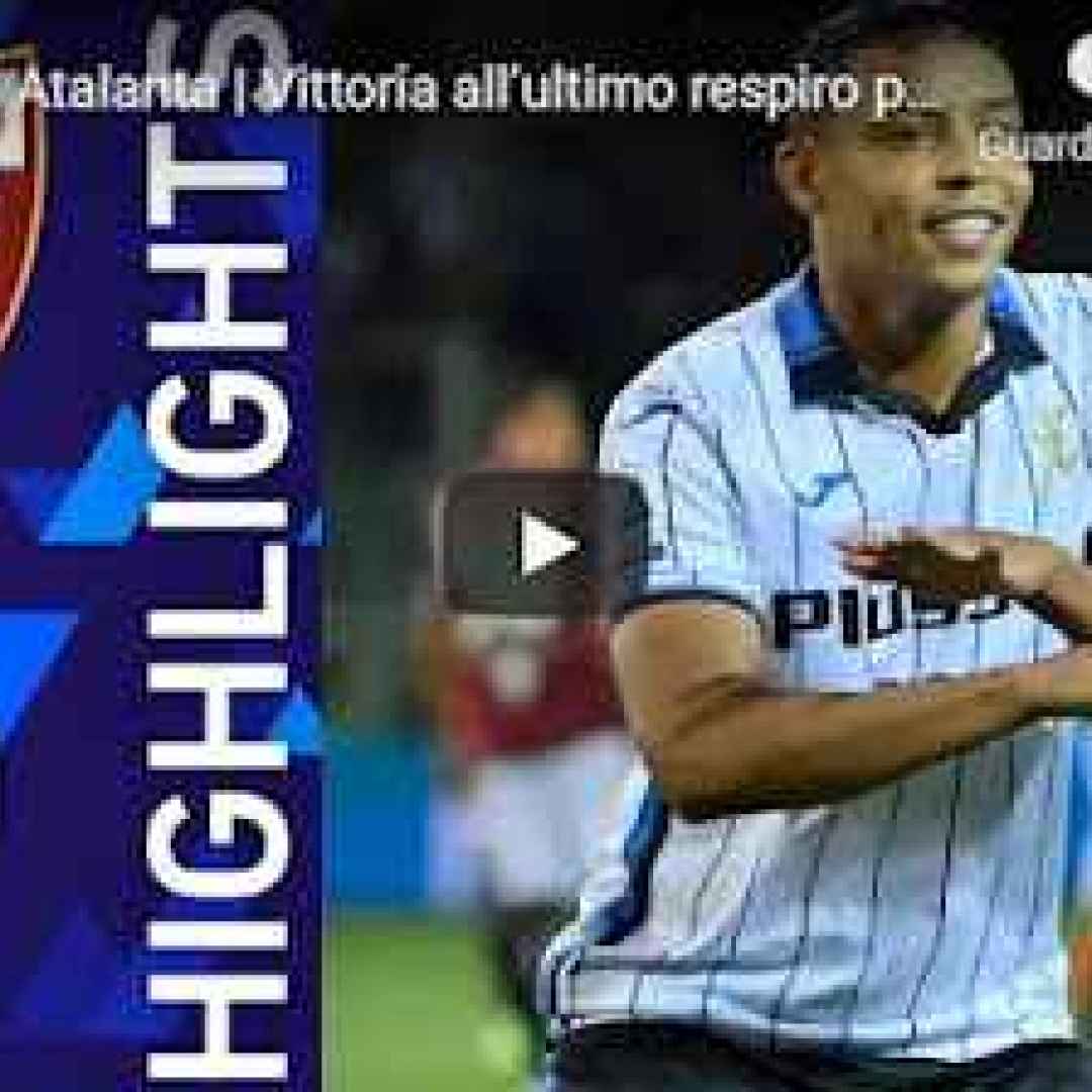 torino atalanta video calcio sport gol