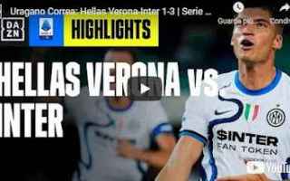 Serie A: verona inter video gol calcio sport