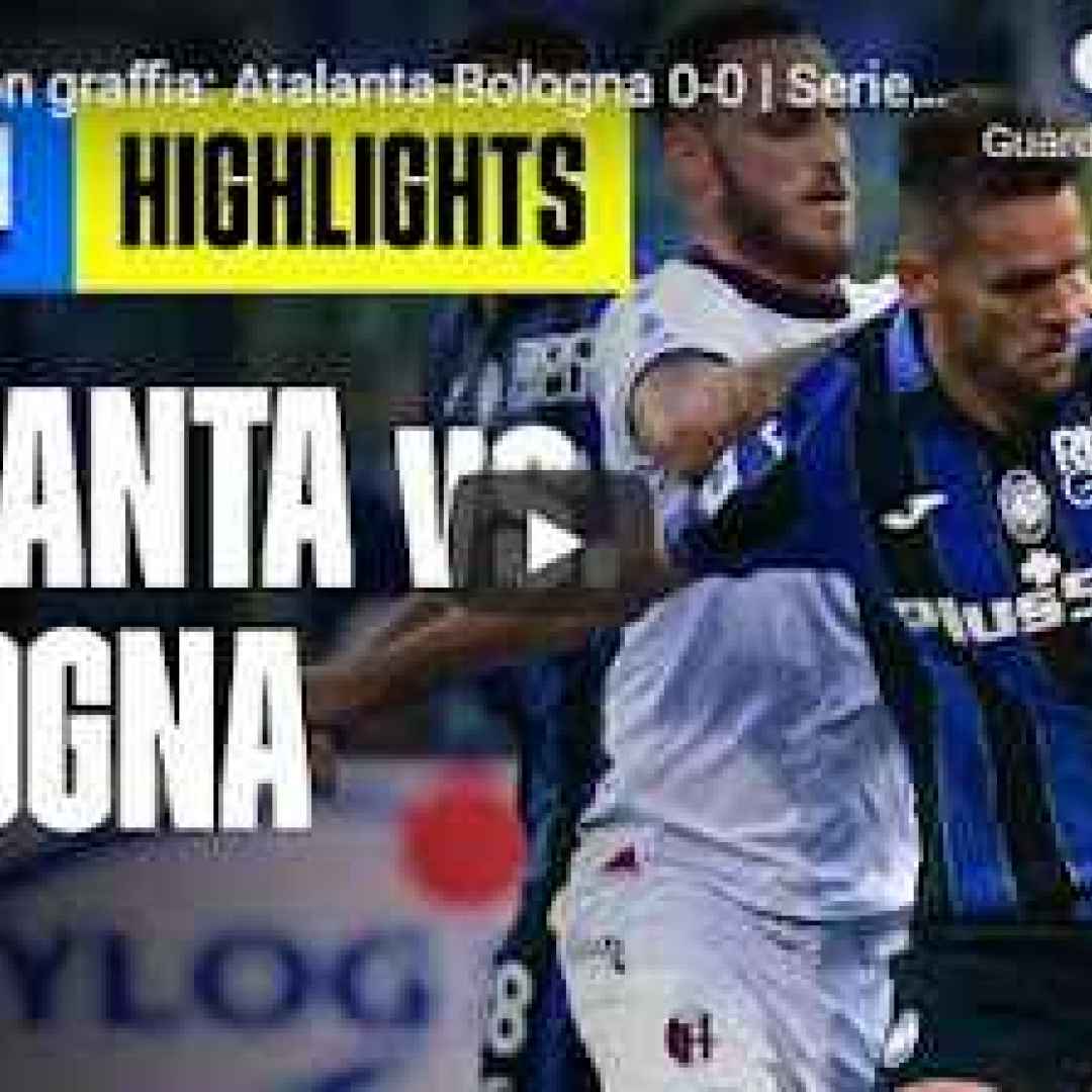 atalanta bologna video calcio sport