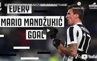 Serie A: juventus juve calcio video mandzukic gol