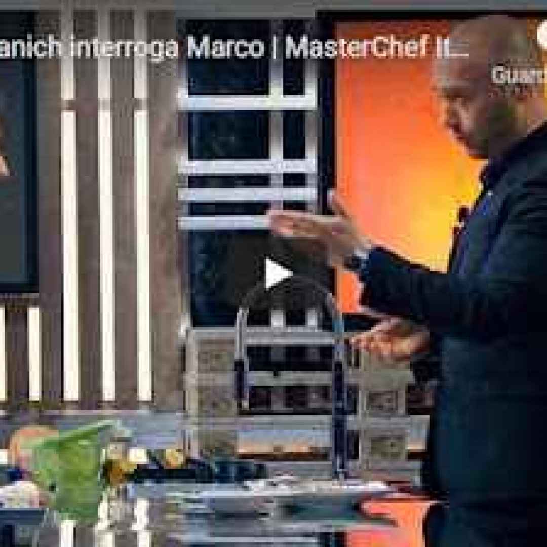 [VIDEO] Joe Bastianich interroga Marco | MasterChef Italia