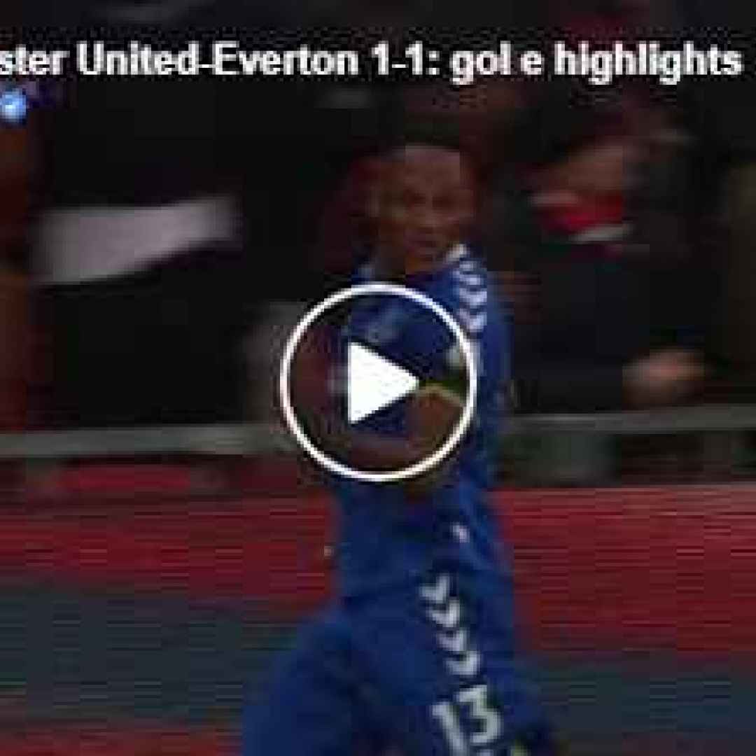 [VIDEO] Manchester United-Everton 1-1 | Gol e Highlights | 7ª Giornata Premier League 2021/22