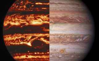 Astronomia: giove  grande macchia rossa  juno