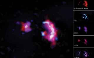 Astronomia: galassie  alma  acqua  fluoro