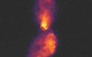 Astronomia: radiogalassie  centaurus a  buco nero