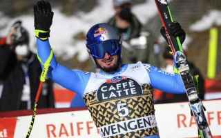 Sport Invernali: Sci Alpino: Kriechmayr vince la discesa di Wengen, Paris 3°