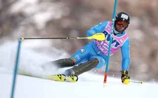Sport Invernali: Sci Alpino: Braathen vince lo slalom di Wengen, Giuliano Razzoli 3°