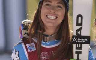 Sport Invernali: Sci Alpino: Elena Curtoni vince il Super G di Cortina d
