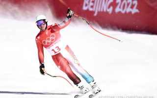 Sport Invernali: Olimpiadi Pechino 2022, Discesa Libera Uomini: vince Feuz