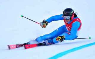 Sport Invernali: Olimpiadi Pechino 2022, Gigante femminile: Hector vince, Federica Brignone argento