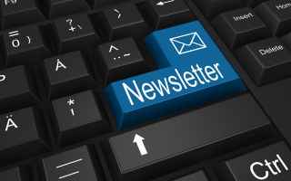 Web Marketing: newsletter  email