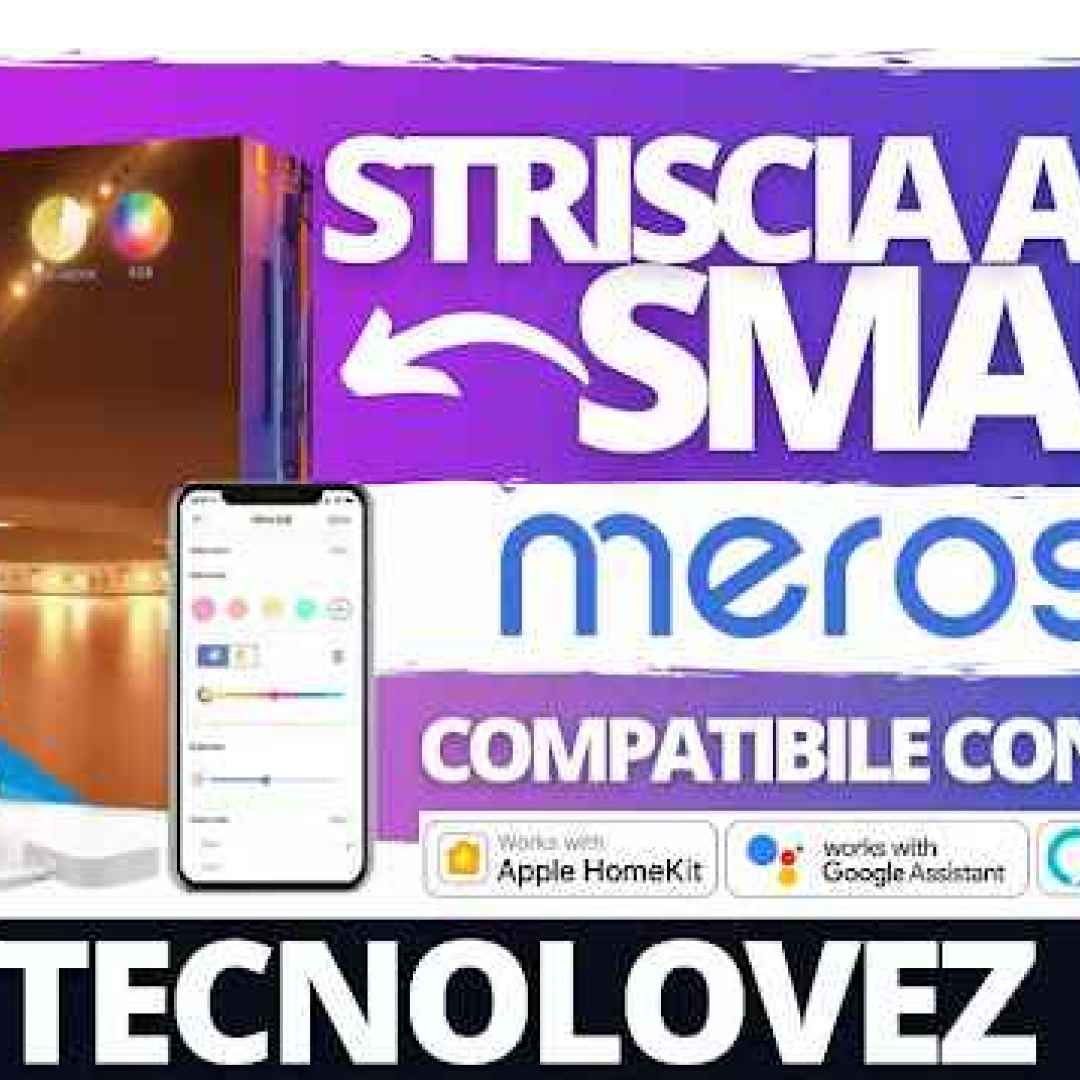 striscia a led smart  meross msl320