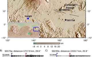 Astronomia: marte  terremoti  insight