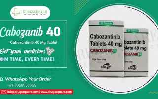Medicina: cabozanib  cabozantinib  cancer