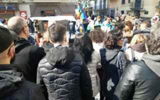 La piazza di Pozzuoli stamattina ha gridato NO ALLA GUERRA tra Russia e Ucraina, SÌ ALLA PACE ED AL