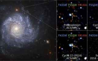 supernova  sn 2012z  hubble