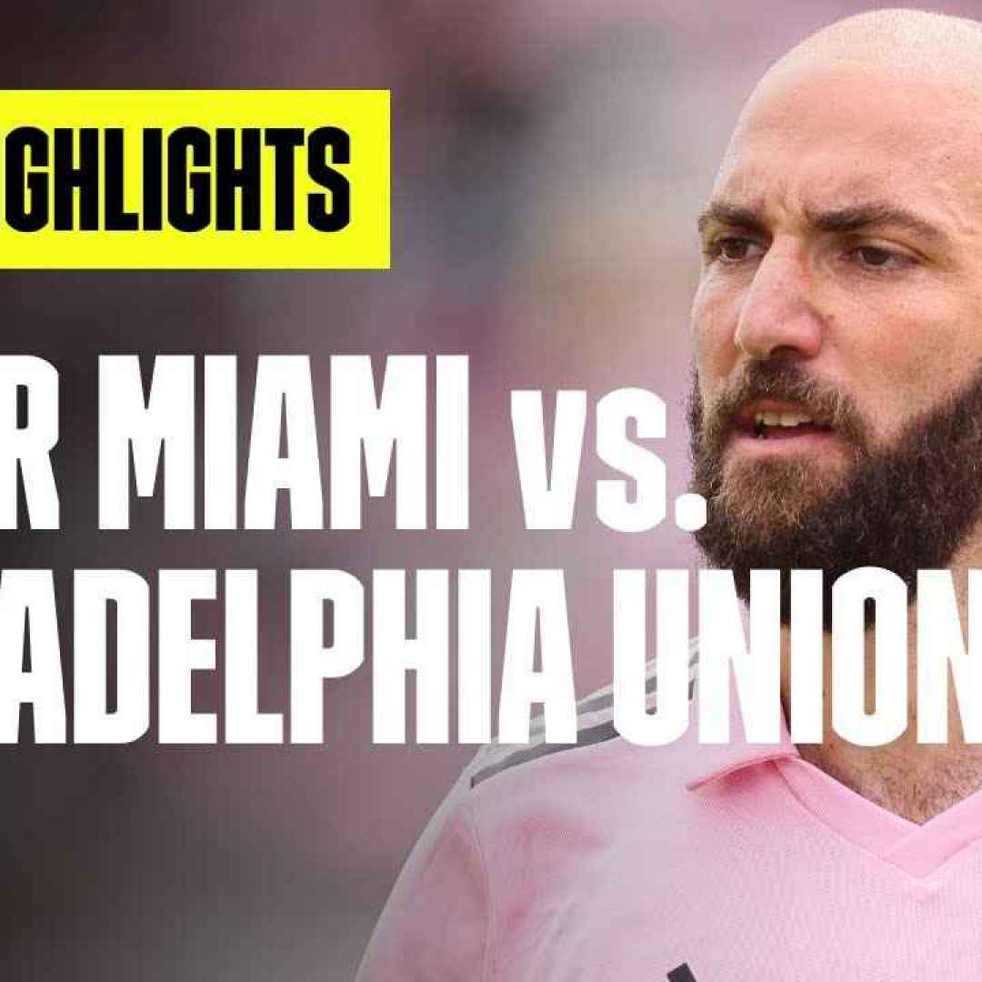 [VIDEO] Il golazo di Higuain non basta: Inter Miami CF vs Philadelphia Union 1-2 | Major League Soccer | Highlights