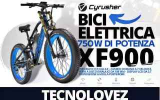 Ciclismo: [cyrusher xf900 fat bike bici elettrica