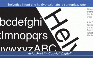 Web Marketing: Font helvetica, perchè è stato fondamentale ed è ancora usato nella comunicazione