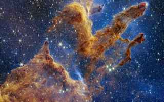 Astronomia: pilastri della creazione  stelle