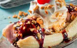 Ricette: gelato  banana split  ice cream