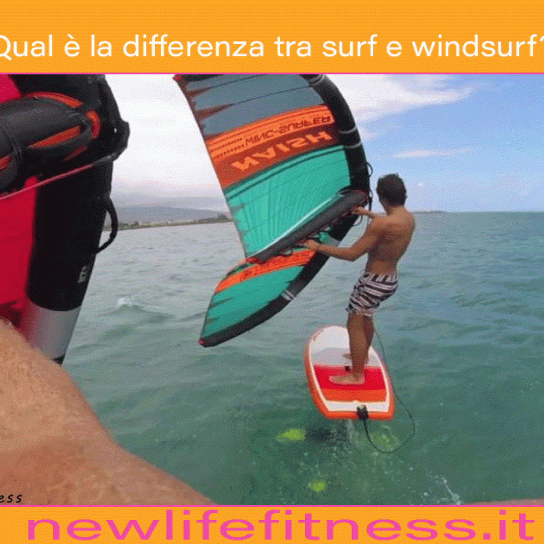 Ecco alcuni consigli e differenze tra surf e windsurf