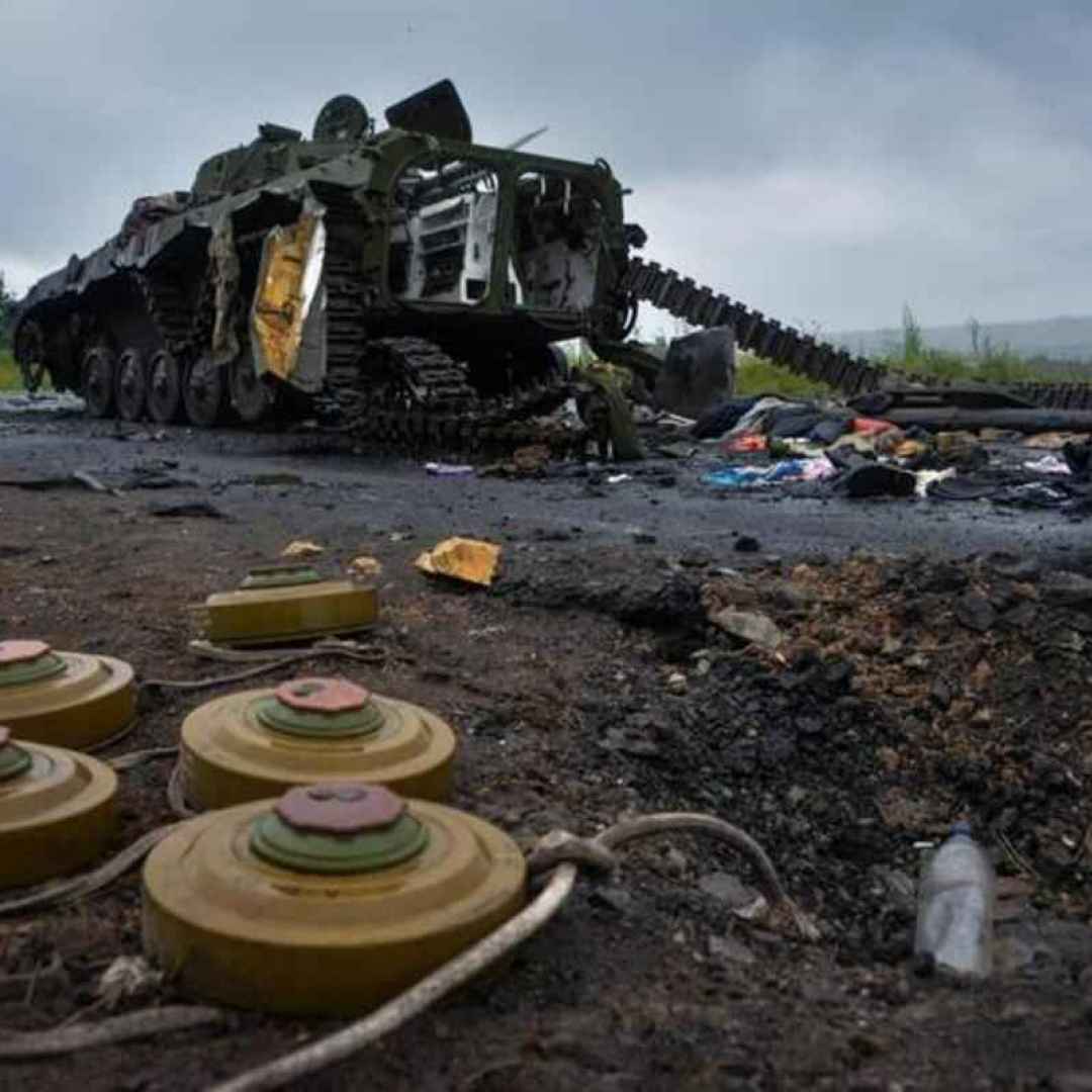mine antiuomo  ucraina  hrw