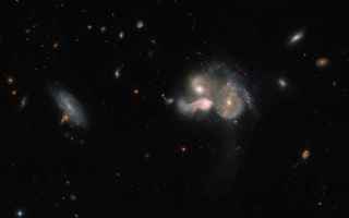 Astronomia: galassie  hubble  fusione galattica
