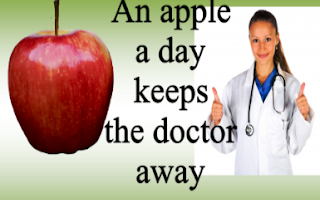 Come si dice in inglese - Una mela al giorno toglie il medico di torno<br /><br />Una mela al gior