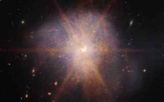 Astronomia: galassie  james webb  arp 220