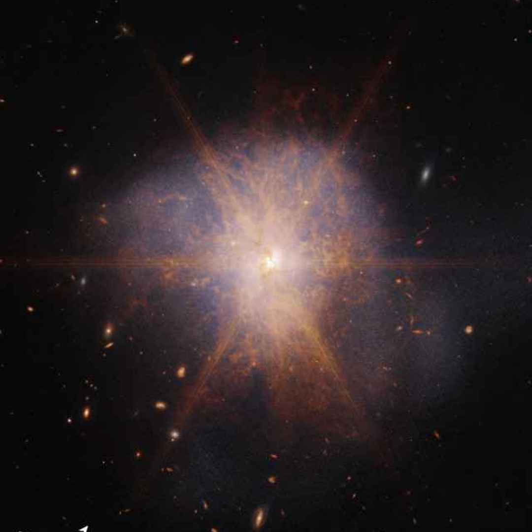 galassie  james webb  arp 220