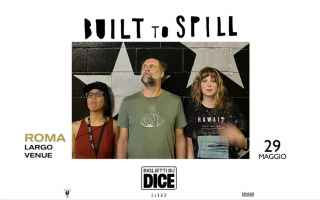 Musica: built to spill  roma  concerti
