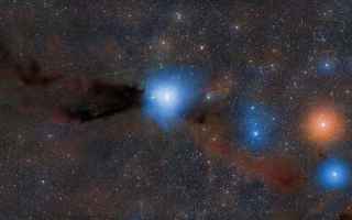 Astronomia: nube molecolare  lupus 3  decam