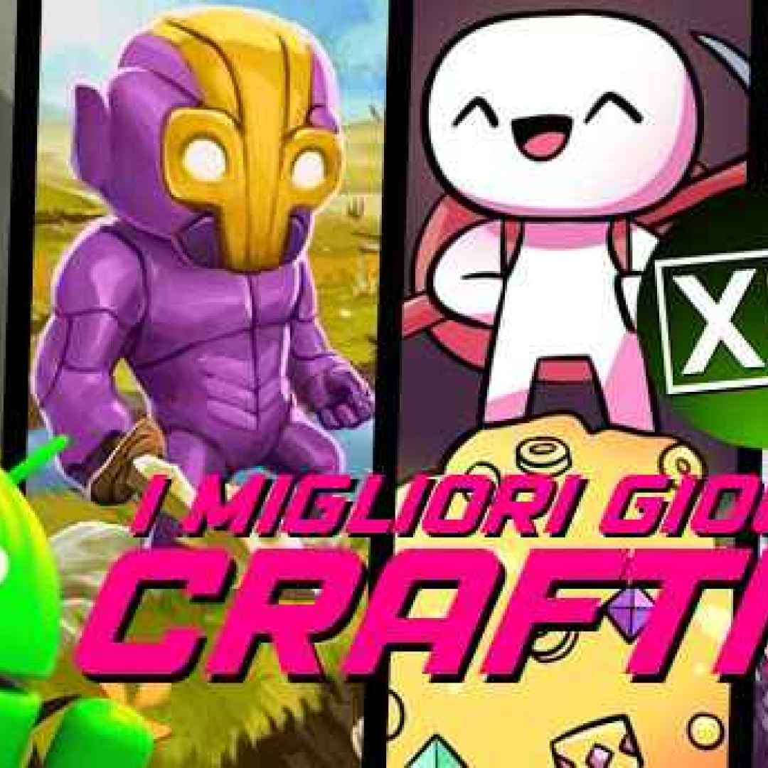 crafting android videogiochi