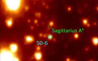 Astronomia: stella  s0-6  via lattea