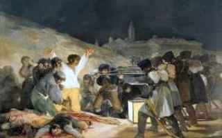 Pittura - Francisco Goya, pittore e incisore spagnolo considerato l'ultimo degli antichi maestri e il primo dei moderni.