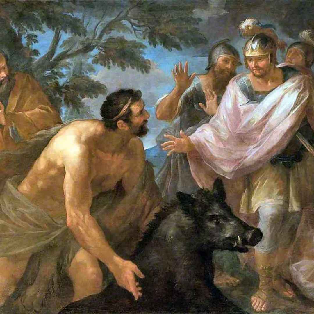Mitologia - Il cinghiale di Erimanto: la quarta fatica di Ercole
