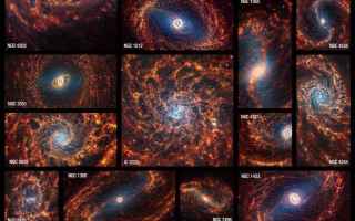 Astronomia: galassie  james webb  phangs