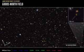 Astronomia: galassie  james webb  gn-z11