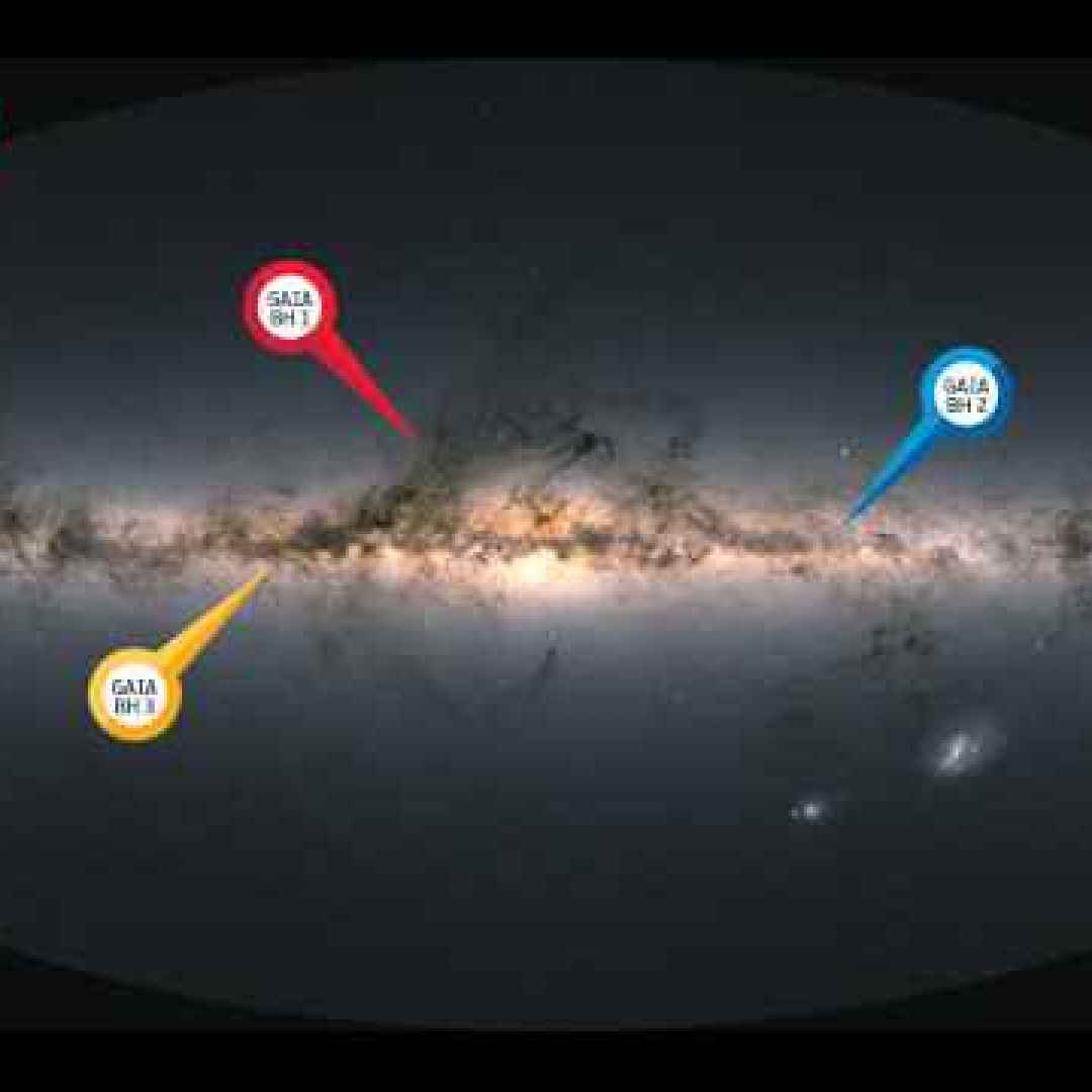 Il buco nero stellare Gaia BH3 è il più massiccio scoperto finora nella Via Lattea