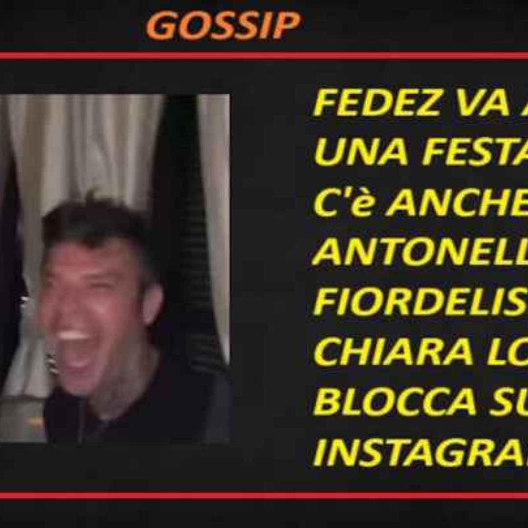 Chiara Ferragni e il rapper Fedez si bloccano su Instagram, centra qualcosa Antonella Fiordelisi?