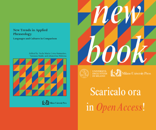 Cover del volume New Trends in Applied Phraseology. Languages and cultures in comparison, a cura di Paola Cotta Ramusino, Tatsiana Maiko e Jekaterina Nikitina