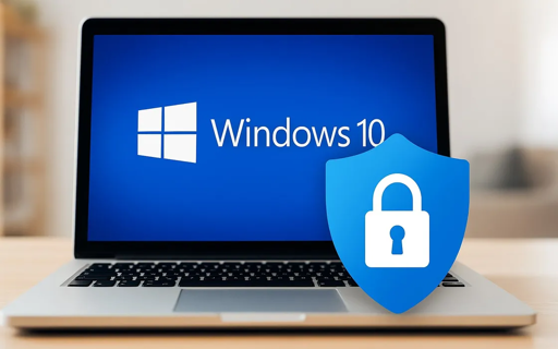 Un Pc con la schermata di Win 10 