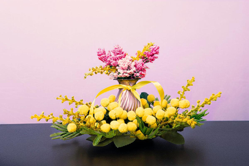 Centrotavola per la Giornata Internazionale della Donna 2026 realizzato a mano da Emilia Tulipani