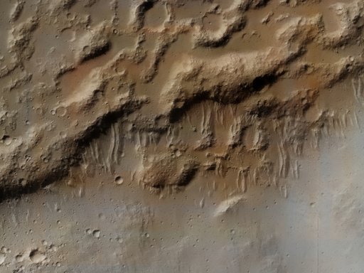 Questa colata lavica è una delle molte imponenti colate che si estendono a sud-ovest da Arsia Mons, uno dei più grandi vulcani a scudo di Marte. (La scena ritagliata è larga 2,2 chilometri, ovvero 1,4 miglia).