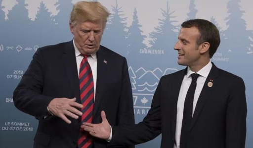 Macron e Trump