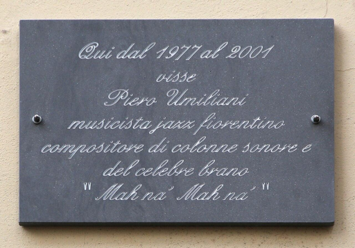 Piero Umiliani - Targa