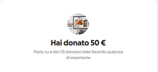 Donazione a sostegno de Il Fatto Alimentare